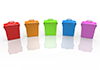 Garbage bin --Separation-- 3D illustrations | Free materials | Download