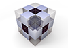 Cube ｜ Transparent-3D Illustration ｜ Free Material ｜ Download
